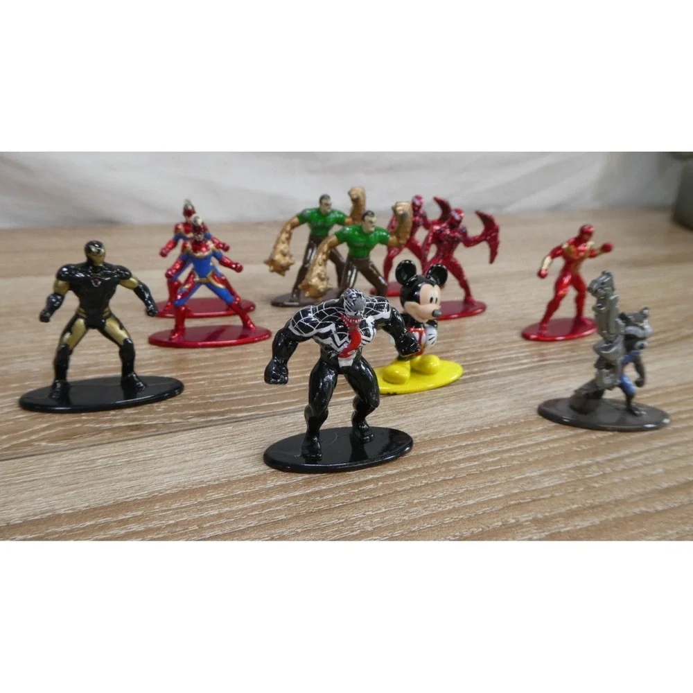 Marvel Figurines Collectable and Mickey Mouse Mix Lot of 11